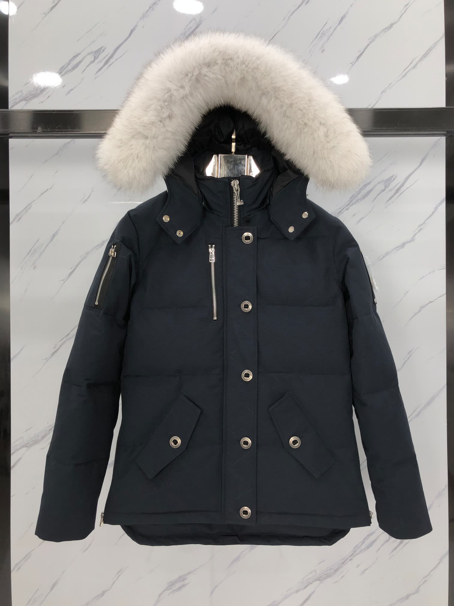 Moose Knuckles Hooded Down Puffer Jacket Moose Knuckles Hooded Down Puffer Jacket